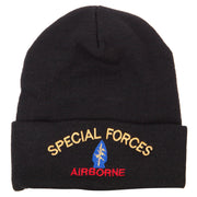 Airborne Special Force Embroidered Long Beanie