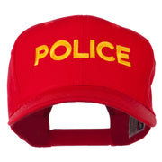 Police Letter Embroidered High Profile Cap