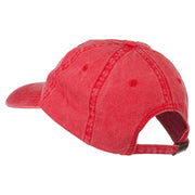 Gaming Pinochle Embroidered Washed Cap