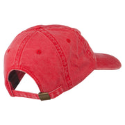 Gaming Pinochle Embroidered Washed Cap