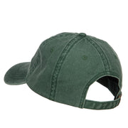 Portland Embroidered Washed Buckled Cap