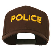 Police Letter Embroidered High Profile Cap