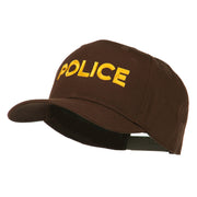 Police Letter Embroidered High Profile Cap