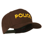 Police Letter Embroidered High Profile Cap