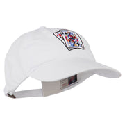 Gaming Pinochle Embroidered Washed Cap