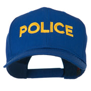 Police Letter Embroidered High Profile Cap