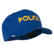 Police Letter Embroidered High Profile Cap