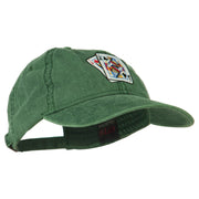 Gaming Pinochle Embroidered Washed Cap