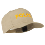 Police Letter Embroidered High Profile Cap