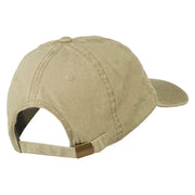 Gaming Pinochle Embroidered Washed Cap