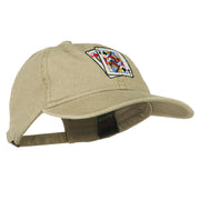 Gaming Pinochle Embroidered Washed Cap