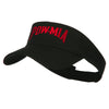 Pow Mia Embroidered Twill Sun Visor