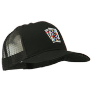 Gaming Pinochle Embroidered Mesh Cap