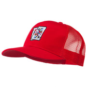 Gaming Pinochle Embroidered Mesh Cap