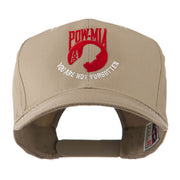 Pow Mia Symbol with Wording Embroidered Cap