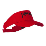 Pow Mia Embroidered Twill Sun Visor