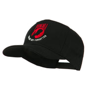 Pow Mia Symbol with Wording Embroidered Cap