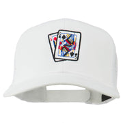 Gaming Pinochle Embroidered Mesh Cap