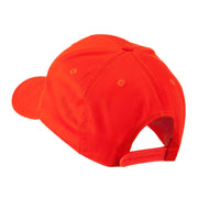 Halloween Pumpkin Outline Embroidered Cap