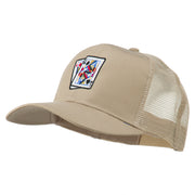 Gaming Pinochle Embroidered Mesh Cap