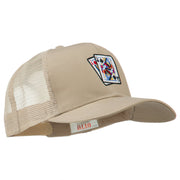 Gaming Pinochle Embroidered Mesh Cap