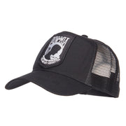 Pow Mia Military Patch Mesh Cap