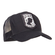 Pow Mia Military Patch Mesh Cap