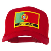 Portugal Country Patched Mesh Back Cap