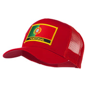 Portugal Country Patched Mesh Back Cap