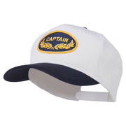 Captain Oak Leaf Military Patched Prostyle Cap