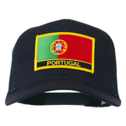 Portugal Country Patched Mesh Back Cap