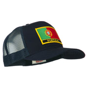 Portugal Country Patched Mesh Back Cap