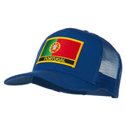 Portugal Country Patched Mesh Back Cap