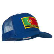 Portugal Country Patched Mesh Back Cap