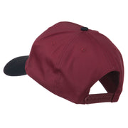 Captain Oak Leaf Military Patched Prostyle Cap