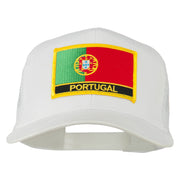 Portugal Country Patched Mesh Back Cap