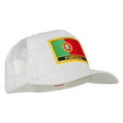 Portugal Country Patched Mesh Back Cap