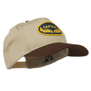 Captain Oak Leaf Military Patched Prostyle Cap