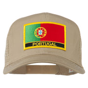 Portugal Country Patched Mesh Back Cap