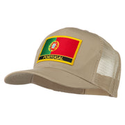 Portugal Country Patched Mesh Back Cap