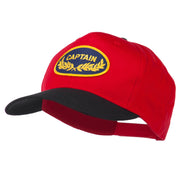 Captain Oak Leaf Military Patched Prostyle Cap