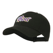 Christmas Plaid Noel Embroidered Cap