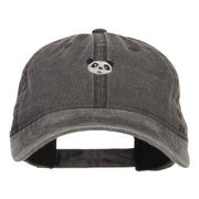 Mini Panda Embroidered Washed Cap