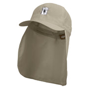 Casino Joker Card Embroidered Flap Hats - Khaki OSFM