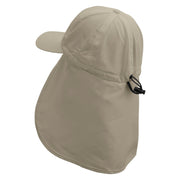 Casino Joker Card Embroidered Flap Hats - Khaki OSFM