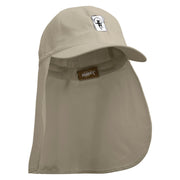 Casino Joker Card Embroidered Flap Hats - Khaki OSFM