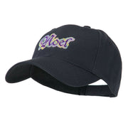 Christmas Plaid Noel Embroidered Cap