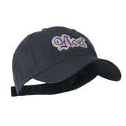 Christmas Plaid Noel Embroidered Cap