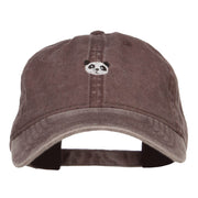 Mini Panda Embroidered Washed Cap