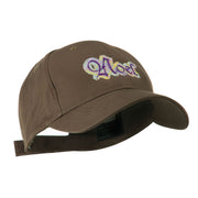 Christmas Plaid Noel Embroidered Cap